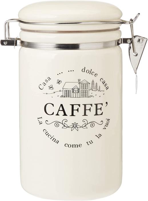 Kaffedåse med patentlåg